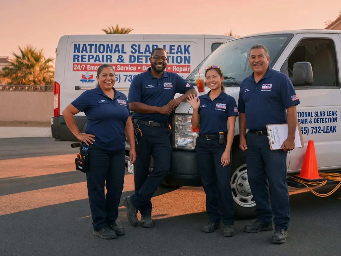 Slab Leak Detection company in Omega, GA